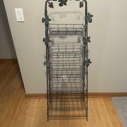 5-Tire metal Basket stand
