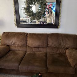 Used Microfiber Sofa/Loveseat