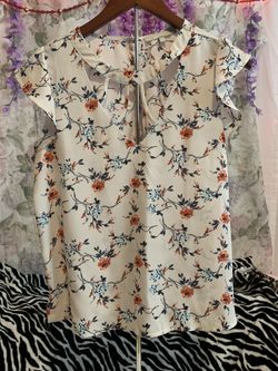 Floral Print Women's Top