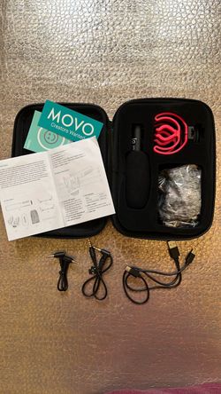 Movo X1-Mini Shotgun Microphone – NEW Open Box – Complete Kit