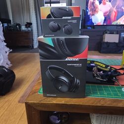 Bose Headphones And Earbuds NIB. Will Sell as a Bundle or separately.  Taking Offers.