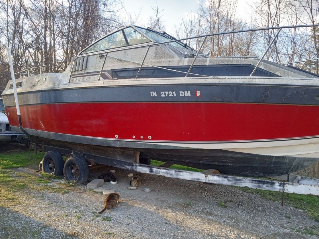 26ft Boat And Trailer 