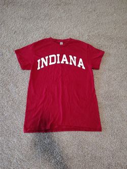 red shirt, Indiana University, size S, women