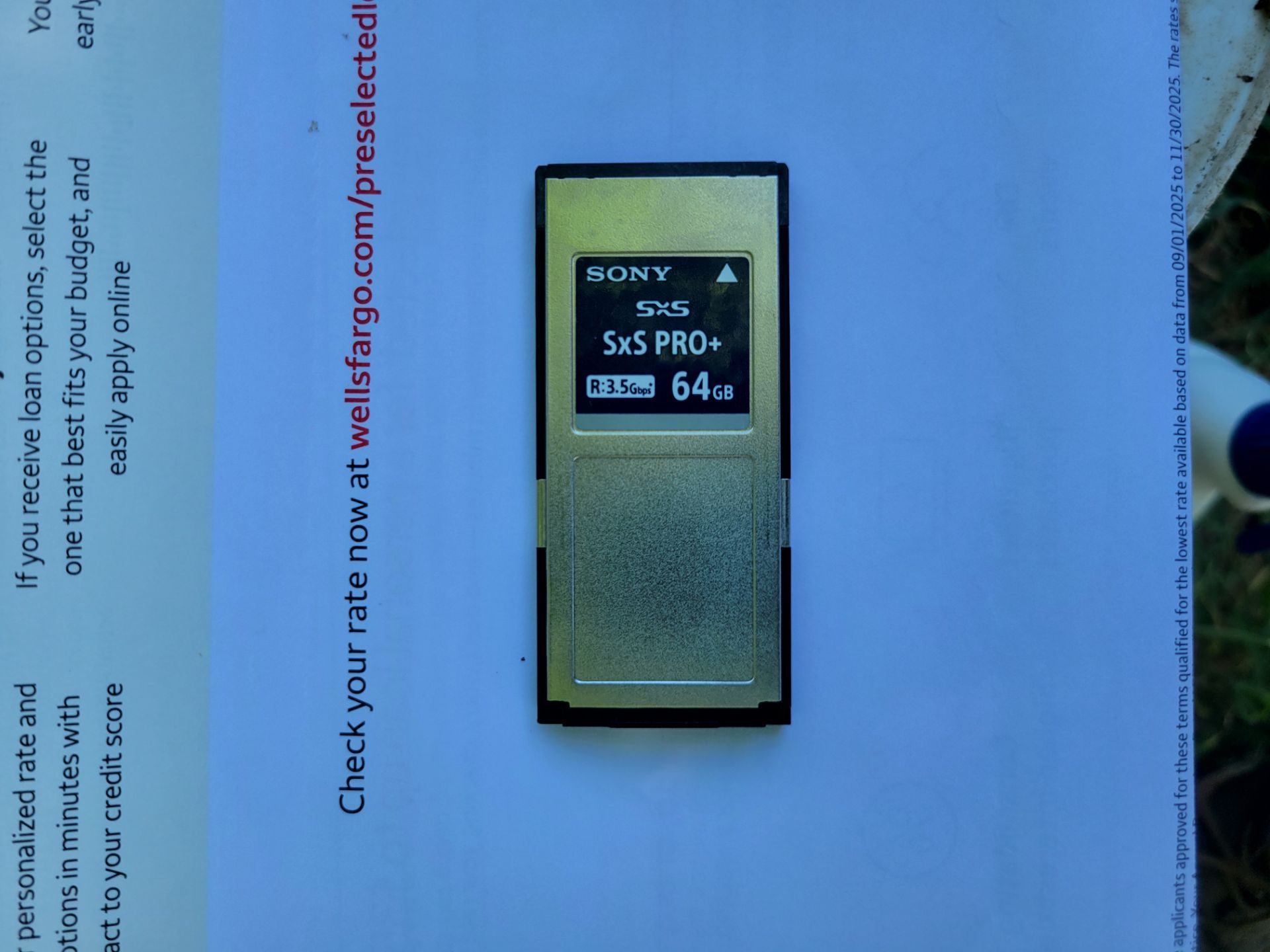 Sony SBP-64C SxS Memory Card