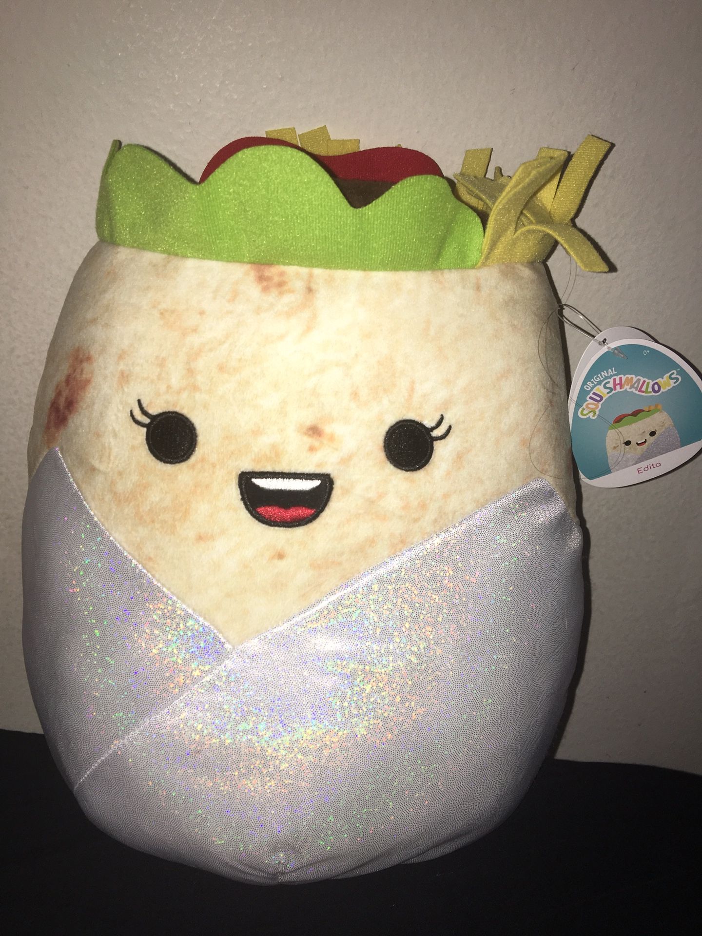 Squishmallow Edita 12” Girl Burrito
