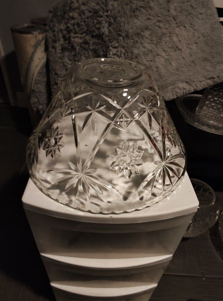 Crystal dishes