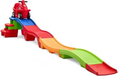Step2 Up & Down Kids Roller Coaster Rapid Ride & Hide with Farther & Faster Track Expansion Pack