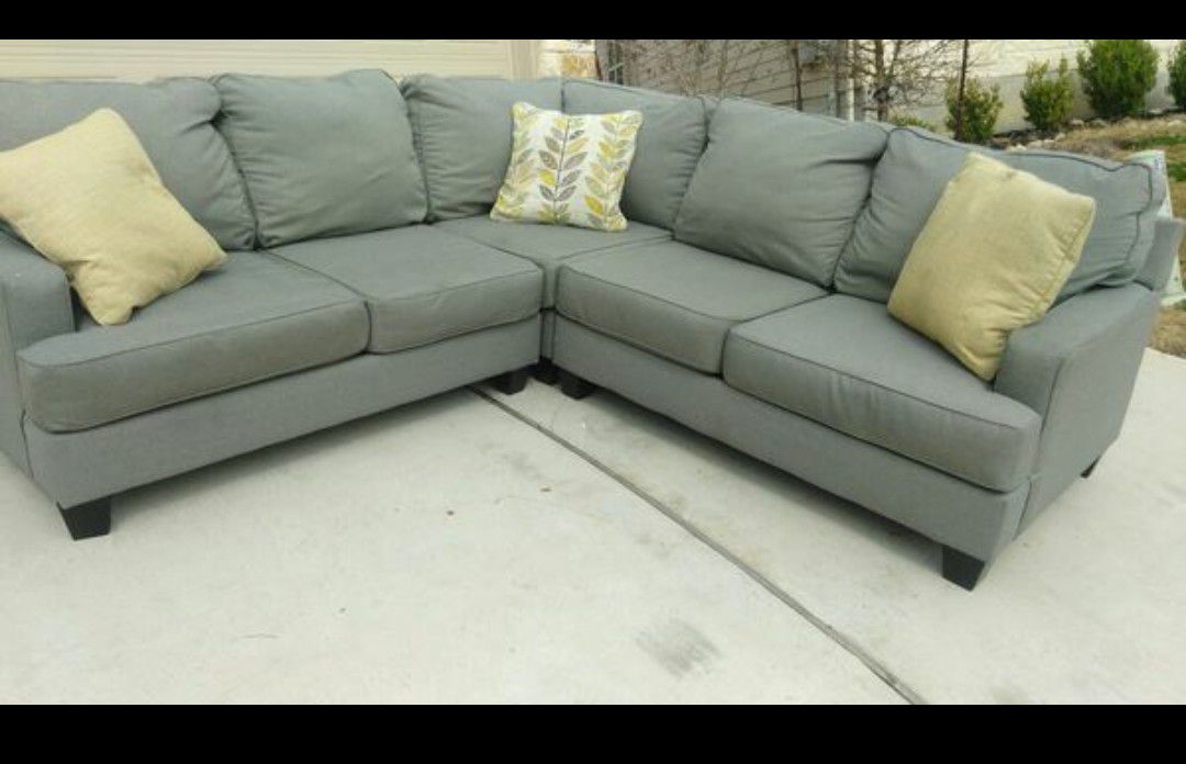 Modern Grey Sectional Couch