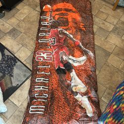 Vintage Michael Jordan Sleeping Bag