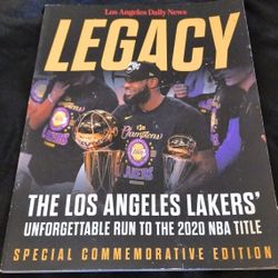 The LA LAKERS LEGACY Special Commemorative Edition Book