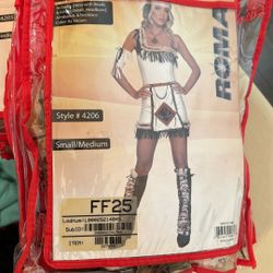 Sexy Roma Halloween Costume, Indian Chief