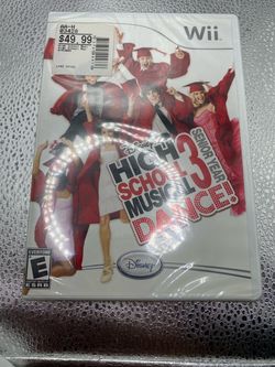 High School Musical 3 Senior Year Dance Nintendo Wii 2008 Factory New and Sealed