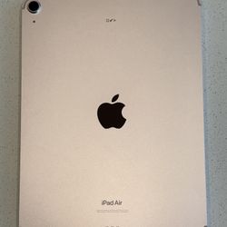 iPad Air (5th Generation) – 64GB – Wi-Fi – Pink/Starlight tone + Apple Pencil (2nd Generation) with extra tips included