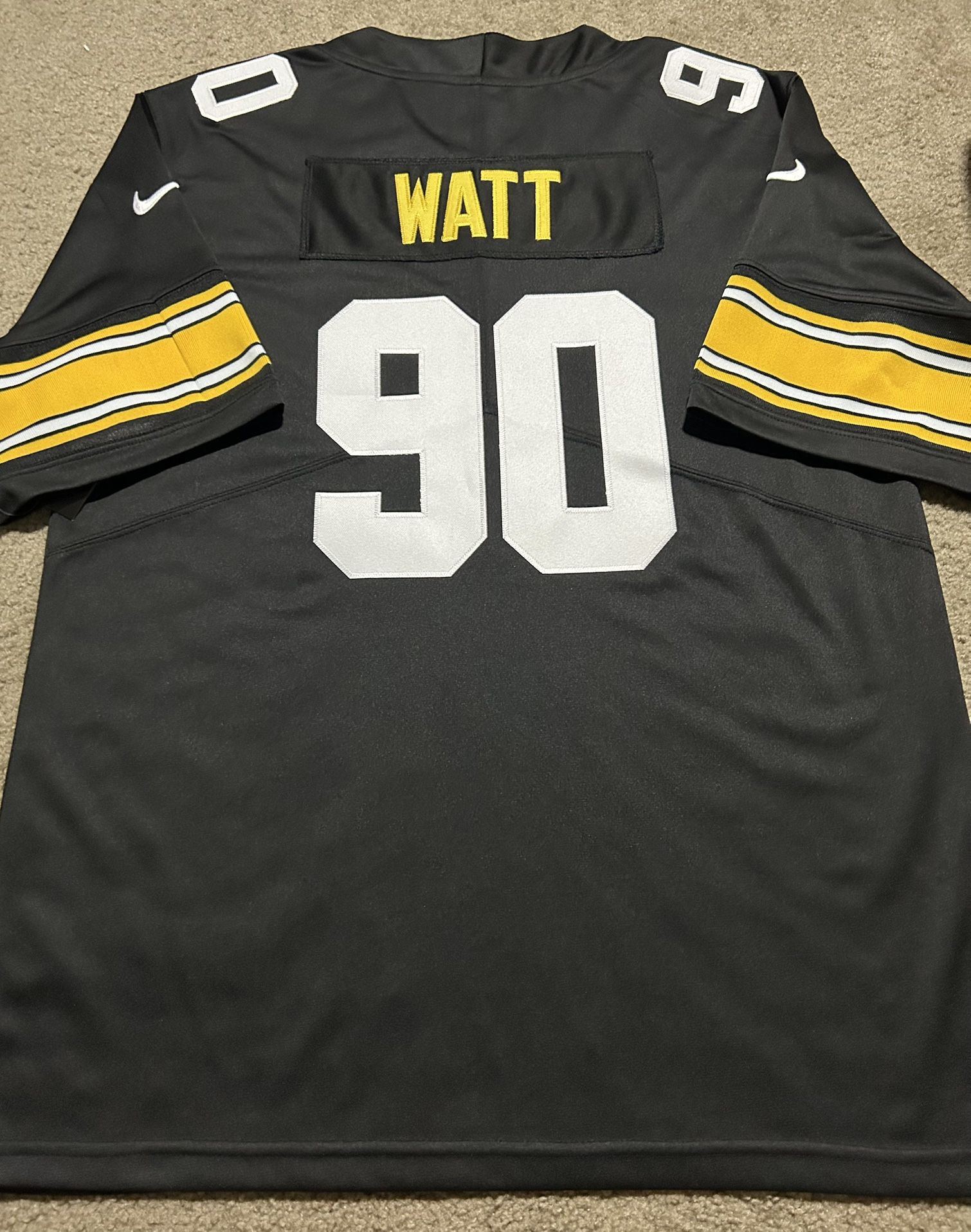 Pittsburgh Steelers ‘TJ Watt #90” Football Jersey
