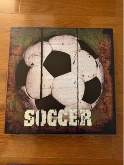 4-Piece Vintage Sports Canvas Wall Art Set – Perfect for Kids Room / Man Cave