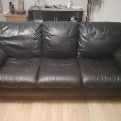 3 Piece Leather Couch Set