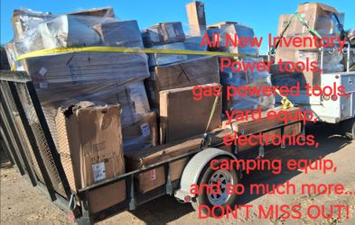JUST ARRIVED NEW INVENTORY HUGE YARD SALE SAT. 07/25