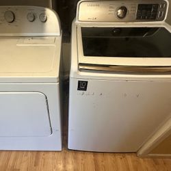 Samsung Top-Load Washer + Whirlpool Front-Load Dryer Set – $650 (Livermore, CA)