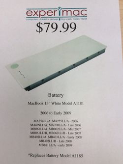 Battery for MacBook 13"