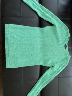 Lime green long sleeve shirt medium