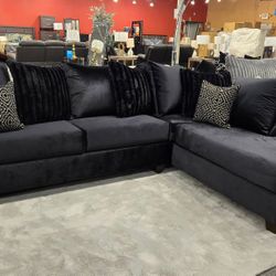 Rivera Sectional Black ⭐️ Special Price