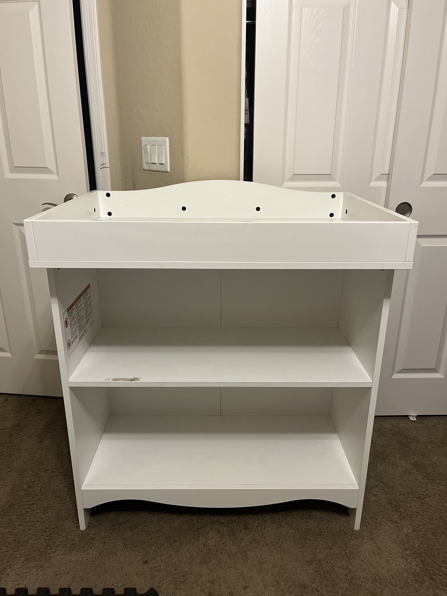 Baby Changing Table & Bookshelf 