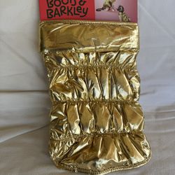 Boots And Barkley Puff Gold Pet Jacket