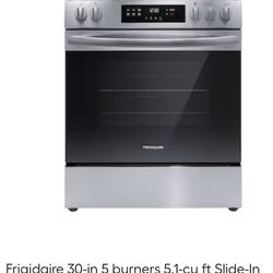 Frigidaire 30in 5 Burner Has Range 