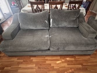 5-Piece Gray Living Room Sofa Set