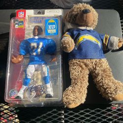2006 Tomlinson MVP With Bear Lot 