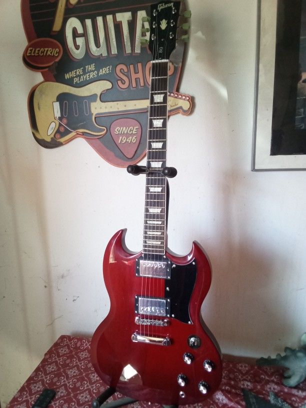 Gibson Sg Guitar Made In Usa