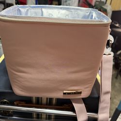 Pink cooler baby bottle