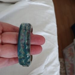 VINTage Kevin O'GRADY Glass Bracelet