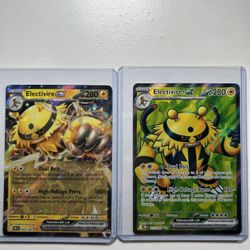 Electrive Ex Pokemon Cards !