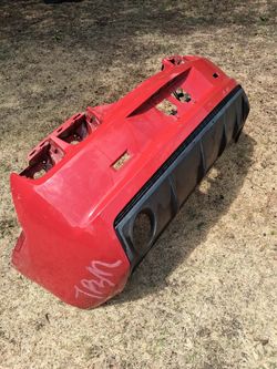 10-13 CHEVROLET CAMARO Rear Bumper red
