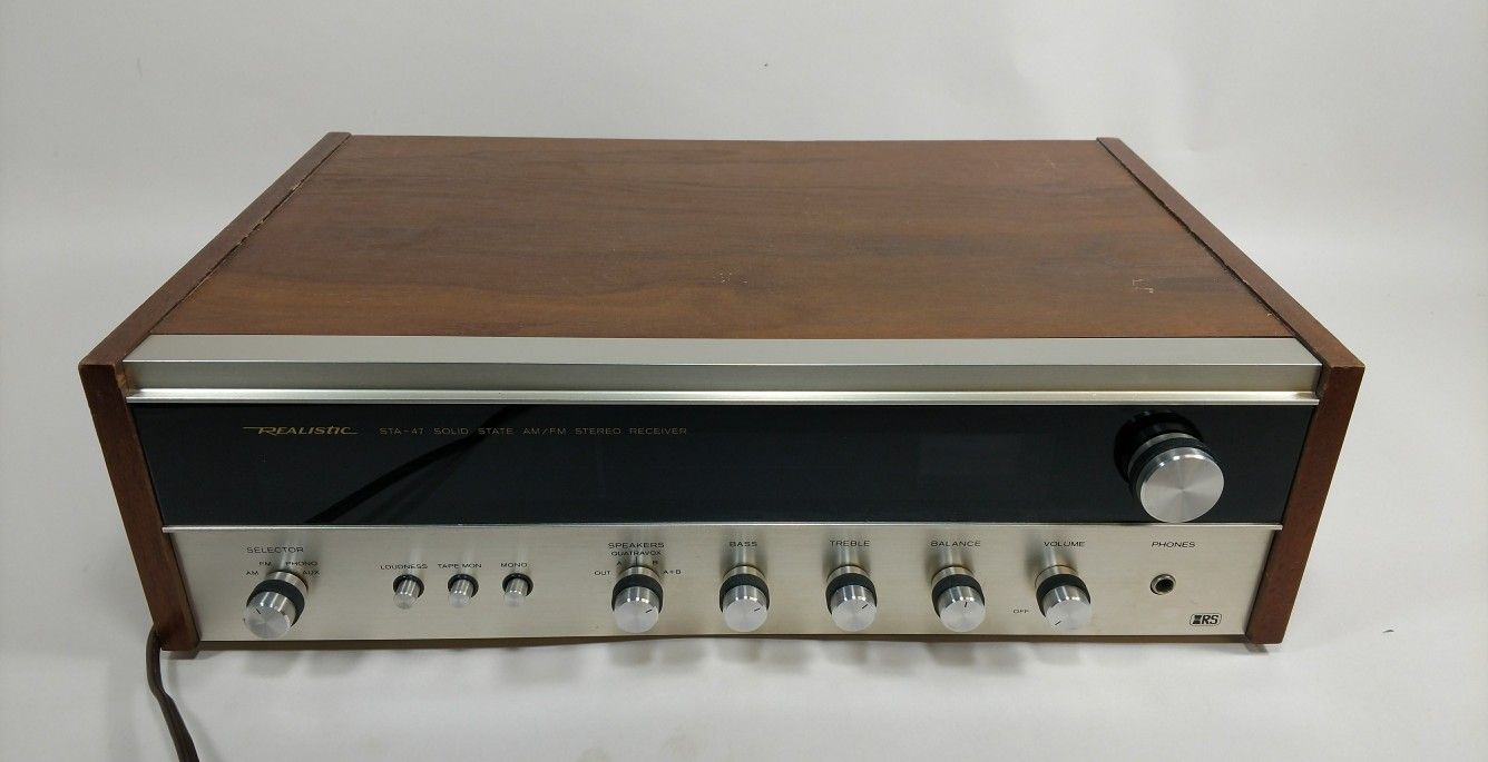 Vintage Realistic STA-47 Stereo Receiver