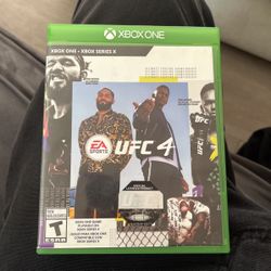 UFC 4 Game Xbox