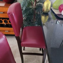 Juego De SILLAS De Caunter En Buenas Condiciones 