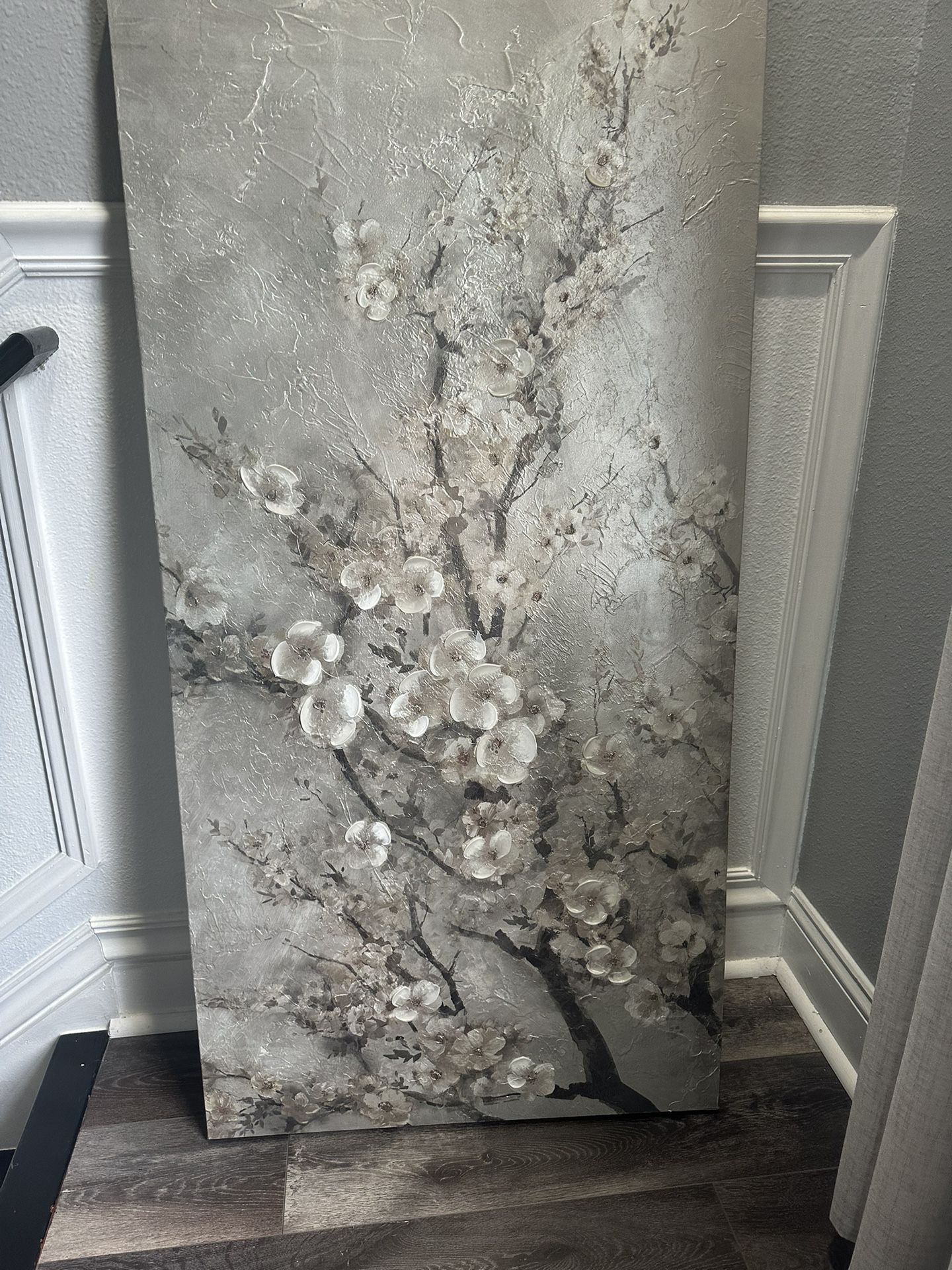 Cherry Blossom Canvas Wall Art, 48x24