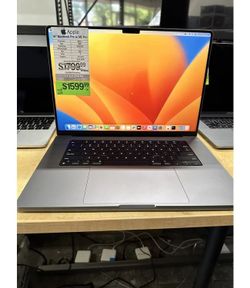 Apple 16" MacBook Pro Retina M2 Pro 12-Core CPU, 19-Core GPU, 16GB Ram, 512GB SSD 2023