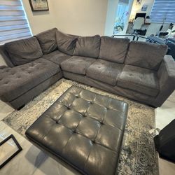 Free Sectional Couch + Ottaman