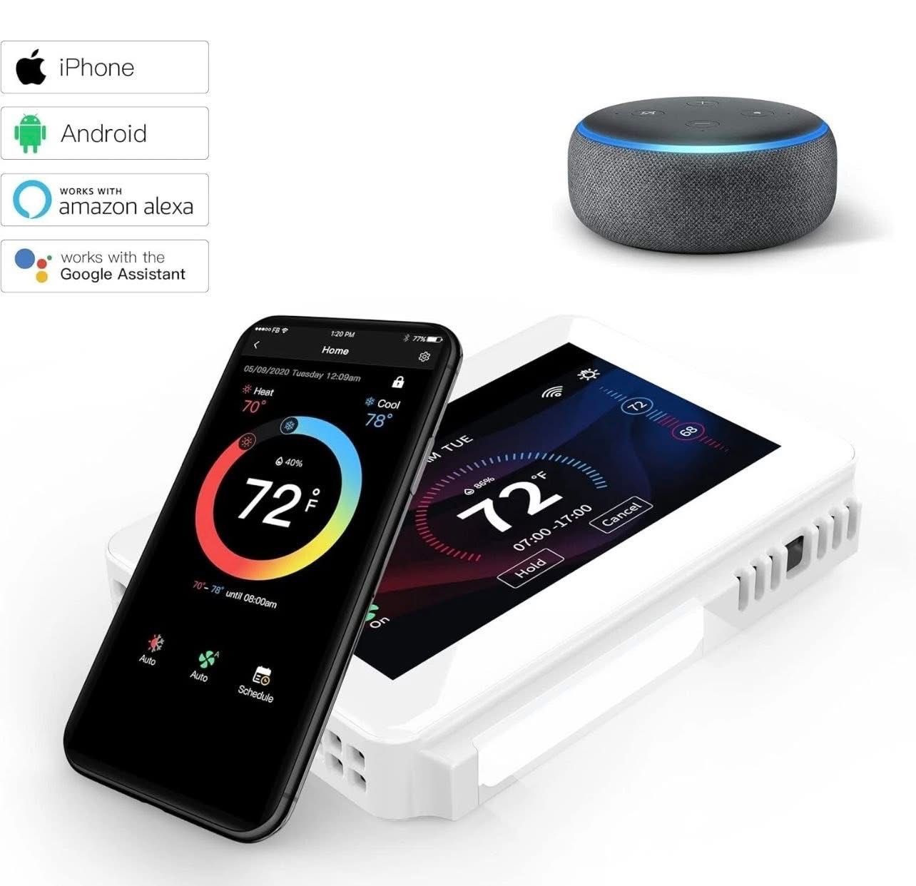 ✅Vine Wi-Fi 7day & 8 Period Programmable Smart Home Thermostat