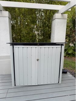 NEW outdoor shed