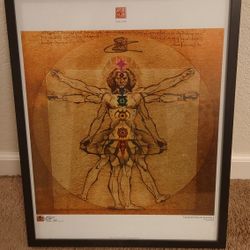 The Vitruvian Man Wall Art (Framed)