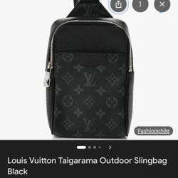 Louis Vuitton Outdoor SlingBag (Black)