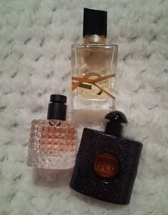 Mini YSL, Black Opium, Libre, Mini Valentino Born In Roma, 