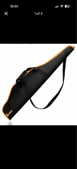 SPIKA Soft Shotgun & Rifle Case 52" Long Gun Bag with Adjustable Shoulder Strap & Padded Handle for Hunting & Shooting