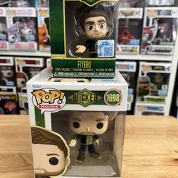 2 Prince Fiyero Wicked Funko Figures Pop #1698 & MINI Wizard Oz Witch Scarecrow