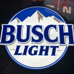 Busch Light LED Beer Sign