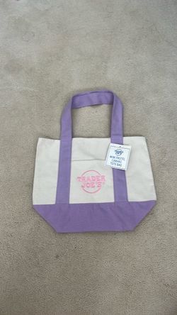 Trader Joe’s mini cavas tote bag